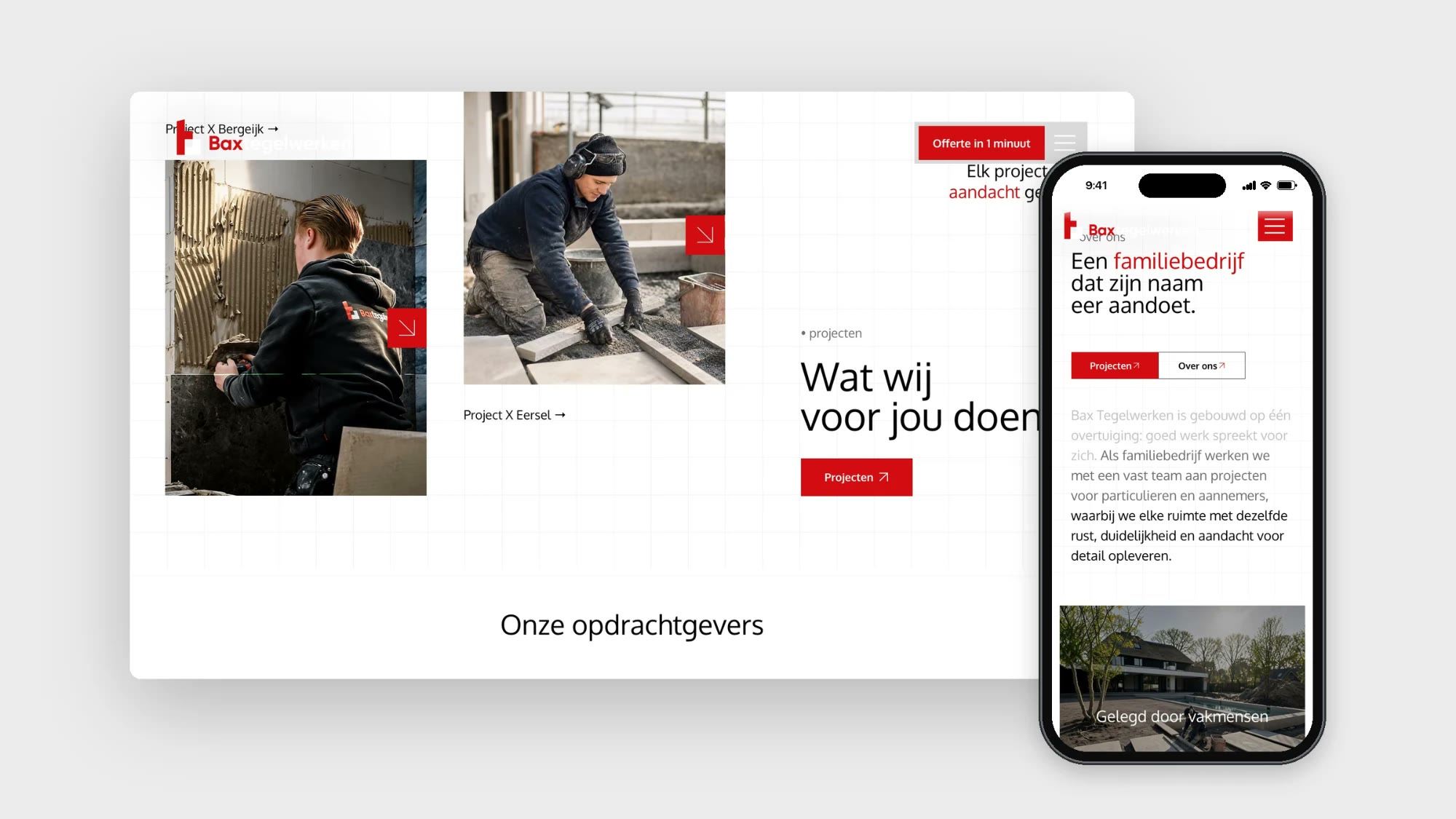 Bax Tegelwerken, ontwerp Studio Nikos